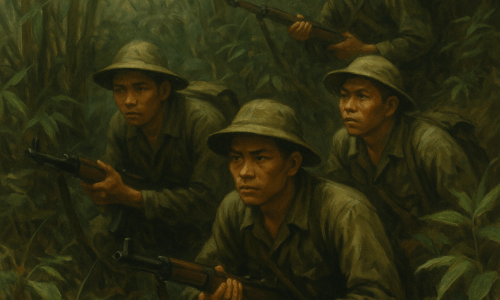 ベトナムゲリラ兵士