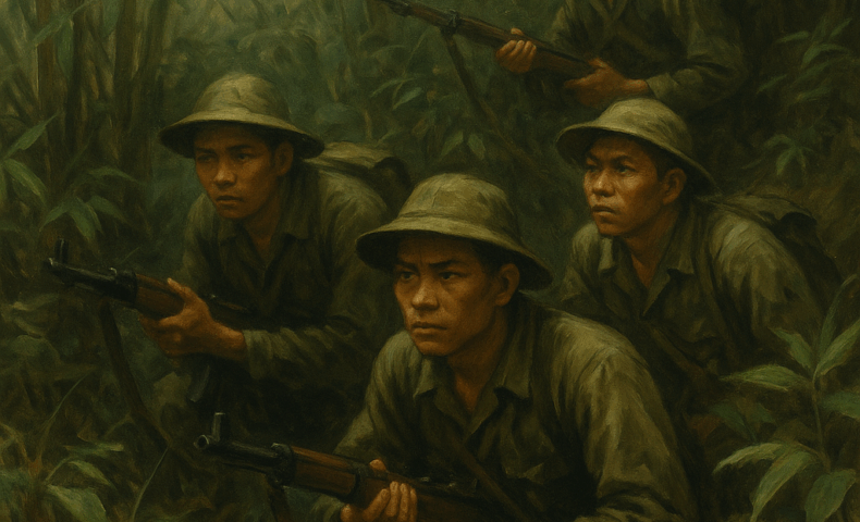 ベトナムゲリラ兵士